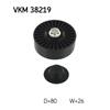 SKF Poly V Ribbed Belt Deflection Guide Pulley VKM 38219