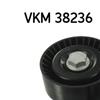 SKF Poly V Ribbed Belt Tensioner Pulley VKM 38236