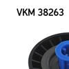 SKF Poly V Ribbed Belt Deflection Guide Pulley VKM 38263