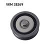 SKF Poly V Ribbed Belt Deflection Guide Pulley VKM 38269