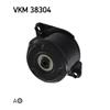 SKF Poly V Ribbed Belt Tensioner Pulley VKM 38304