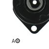 SKF Poly V Ribbed Belt Tensioner Pulley VKM 38334