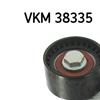 SKF Poly V Ribbed Belt Tensioner Pulley VKM 38335