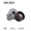 SKF Poly V Ribbed Belt Tensioner Pulley VKM 38339