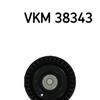 SKF Poly V Ribbed Belt Tensioner Pulley VKM 38343