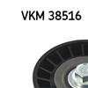 SKF Poly V Ribbed Belt Deflection Guide Pulley VKM 38516