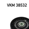 SKF Poly V Ribbed Belt Deflection Guide Pulley VKM 38532