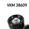 SKF Poly V Ribbed Belt Tensioner Pulley VKM 38609