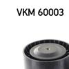 SKF Poly V Ribbed Belt Tensioner Pulley VKM 60003