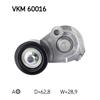 SKF Poly V Ribbed Belt Tensioner Pulley VKM 60016