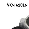 SKF Poly V Ribbed Belt Tensioner Pulley VKM 61016