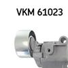 SKF Poly V Ribbed Belt Tensioner Pulley VKM 61023