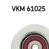 SKF Poly V Ribbed Belt Deflection Guide Pulley VKM 61025