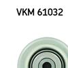 SKF Poly V Ribbed Belt Deflection Guide Pulley VKM 61032