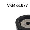 SKF Poly V Ribbed Belt Deflection Guide Pulley VKM 61077