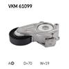 SKF Poly V Ribbed Belt Tensioner Pulley VKM 61099