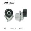 SKF Poly V Ribbed Belt Tensioner Pulley VKM 62002