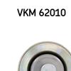 SKF Poly V Ribbed Belt Tensioner Pulley VKM 62010