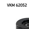 SKF Poly V Ribbed Belt Deflection Guide Pulley VKM 62052