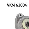 SKF Poly V Ribbed Belt Tensioner Pulley VKM 63004