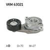 SKF Poly V Ribbed Belt Tensioner Pulley VKM 63021