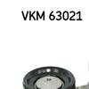 SKF Poly V Ribbed Belt Tensioner Pulley VKM 63021