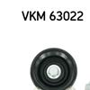 SKF Poly V Ribbed Belt Tensioner Pulley VKM 63022