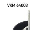 SKF Poly V Ribbed Belt Deflection Guide Pulley VKM 64003