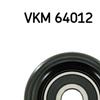 SKF Poly V Ribbed Belt Deflection Guide Pulley VKM 64012