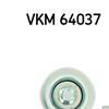 SKF Poly V Ribbed Belt Tensioner Pulley VKM 64037