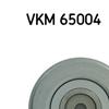 SKF Poly V Ribbed Belt Tensioner Pulley VKM 65004