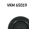 SKF Poly V Ribbed Belt Deflection Guide Pulley VKM 65019