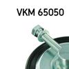 SKF Poly V Ribbed Belt Tensioner Pulley VKM 65050