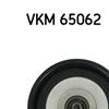 SKF Poly V Ribbed Belt Tensioner Pulley VKM 65062