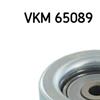 SKF Poly V Ribbed Belt Deflection Guide Pulley VKM 65089