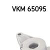 SKF Poly V Ribbed Belt Tensioner Pulley VKM 65095