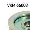 SKF Poly V Ribbed Belt Deflection Guide Pulley VKM 66003