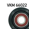 SKF Poly V Ribbed Belt Deflection Guide Pulley VKM 66022