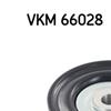 SKF Poly V Ribbed Belt Deflection Guide Pulley VKM 66028