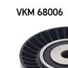 SKF Poly V Ribbed Belt Deflection Guide Pulley VKM 68006