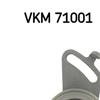 SKF Timing Cam Belt Tensioner Pulley VKM 71001