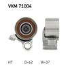 SKF Timing Cam Belt Tensioner Pulley VKM 71004