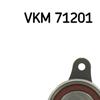 SKF Timing Cam Belt Tensioner Pulley VKM 71201