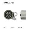 SKF Timing Cam Belt Tensioner Pulley VKM 71704