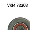 SKF Timing Cam Belt Tensioner Pulley VKM 72303