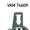 SKF Timing Cam Belt Tensioner Pulley VKM 74609