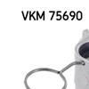 SKF Timing Cam Belt Tensioner Pulley VKM 75690