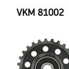 SKF Timing Cam Belt Deflection Guide Pulley VKM 81002