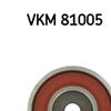 SKF Timing Cam Belt Deflection Guide Pulley VKM 81005