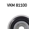 SKF Timing Cam Belt Deflection Guide Pulley VKM 81100